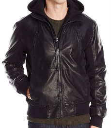 市场上装-皮衣-时尚男装皮衣