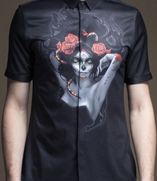 市场上装-衬衫-时尚男装衬衫