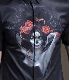 市场上装-衬衫-时尚男装衬衫