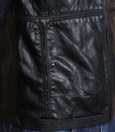 市场上装-皮衣-时尚男装皮衣