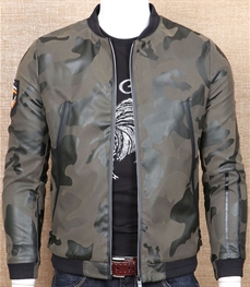 市场上装-皮衣-时尚男装皮衣