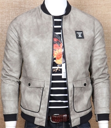 市场上装-皮衣-时尚男装皮衣