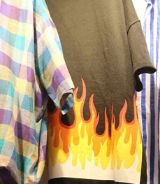 市场上装-T恤-（实拍）时尚男装t恤