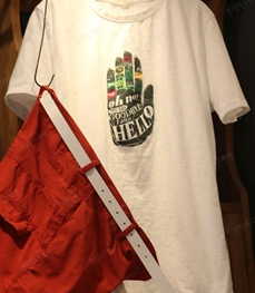 市场上装-T恤-（实拍）时尚男装t恤