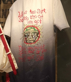 市场上装-T恤-（实拍）时尚男装t恤