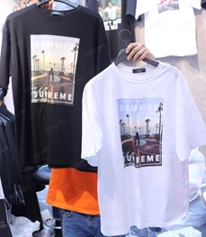 市场上装-T恤-（实拍）时尚男装t恤