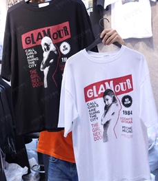 市场上装-T恤-（实拍）时尚男装t恤