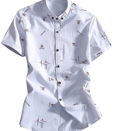 市场上装-衬衫-时尚男装衬衫