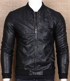 市场上装-皮衣-时尚男装皮衣