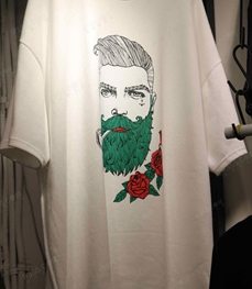 市场上装-T恤-（实拍）时尚男装t恤