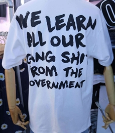 市场上装-T恤-（实拍）时尚男装t恤