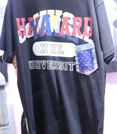 市场上装-T恤-（实拍）时尚男装t恤