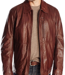 市场上装-皮衣-时尚商务皮衣