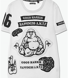 市场上装-T恤-休闲男装t恤