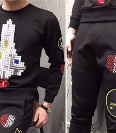 市场上装-套装-休闲男装套装