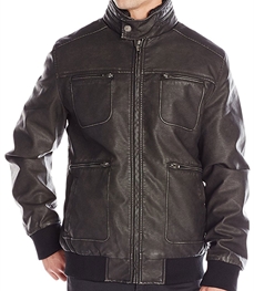 市场上装-皮衣-时尚男装皮衣