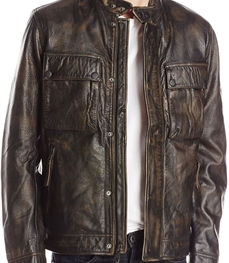 市场上装-皮衣-时尚男装皮衣
