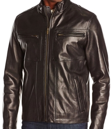 市场上装-皮衣-时尚商务皮衣