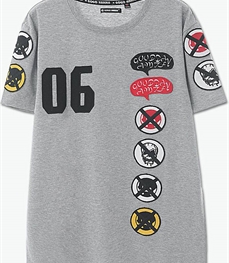 市场上装-T恤-休闲男装t恤