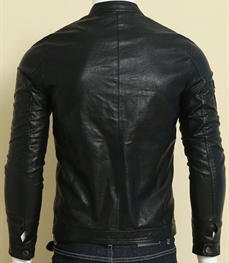市场上装-皮衣-时尚男装皮衣