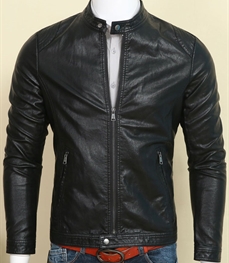 市场上装-皮衣-时尚男装皮衣