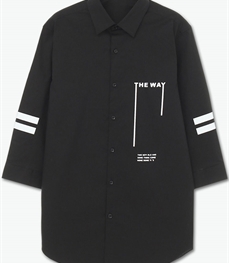 市场上装-衬衫-休闲男装衬衫