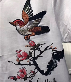 市场上装-T恤-时尚男装t恤