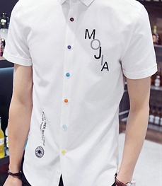 市场上装-衬衫-时尚男装衬衫