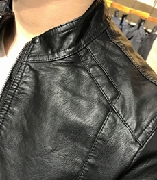 市场上装-皮衣-时尚男装皮衣