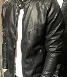 市场上装-皮衣-时尚男装皮衣
