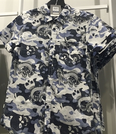 市场上装-衬衫-（实拍）时尚商务衬衫