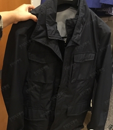 市场上装-中长外套-（实拍）时尚商务派克