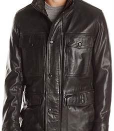 市场上装-皮衣-时尚商务皮衣