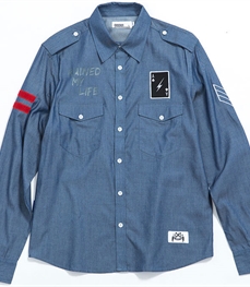 市场上装-衬衫-休闲男装衬衫