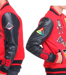 市场上装-夹克-时尚男装夹克