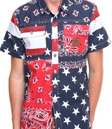 市场上装-衬衫-时尚男装衬衫