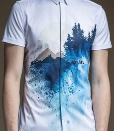 市场上装-衬衫-时尚男装衬衫