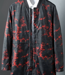 市场上装-中长外套-时尚男装中长外套