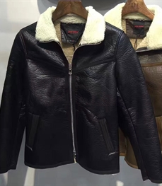 市场上装-皮衣-时尚男装皮衣