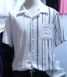市场上装-衬衫-（实拍）时尚男装衬衫