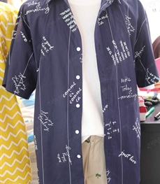 市场上装-衬衫-（实拍）时尚男装衬衫