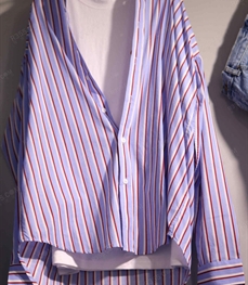 市场上装-衬衫-（实拍）时尚男装衬衫