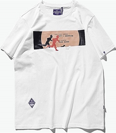 市场上装-T恤-休闲男装t恤