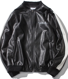 市场上装-皮衣-休闲男装皮衣
