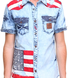 市场上装-衬衫-时尚男装衬衫