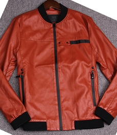 市场上装-皮衣-时尚男装皮衣