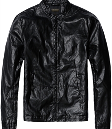 市场上装-皮衣-时尚男装皮衣