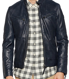 市场上装-皮衣-时尚商务皮衣