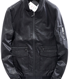 市场上装-皮衣-休闲男装皮衣
