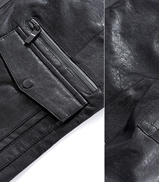 市场上装-皮衣-休闲男装皮衣